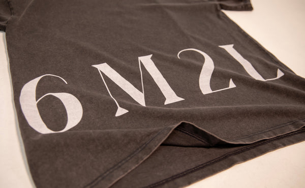 6M2L Washed Charcoal T-Shirt