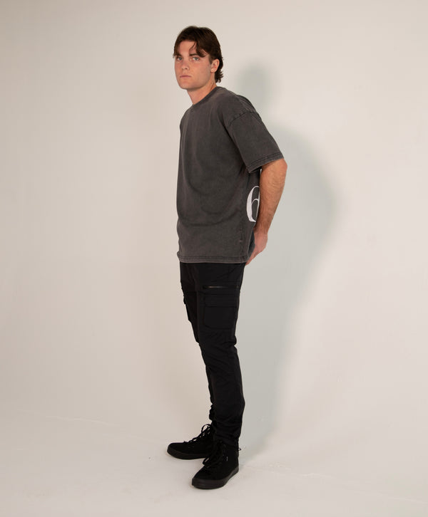 6M2L Washed Charcoal T-Shirt