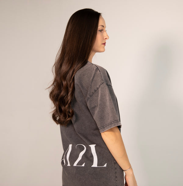 6M2L Washed Charcoal T-Shirt